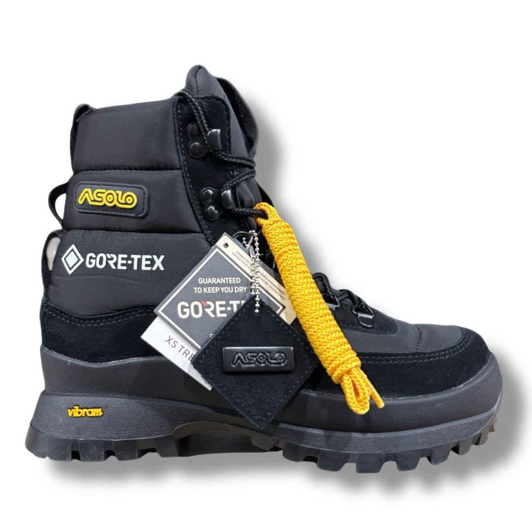 AS-408 ASOLO LIFESTYLE PUFFER GTX BOOTS BLACK