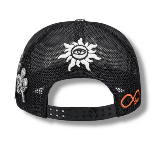 GODSPEED LEATHER TRUCKER HAT