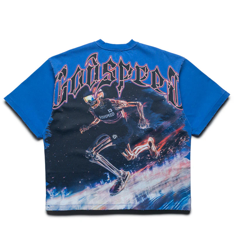 GODSPEED RUNCLUB TEE (ROYAL BLUE)