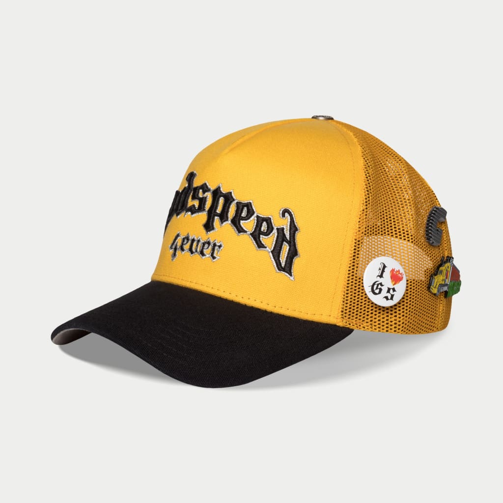 GODSPEED GS Forever Trucker Hat (YELLOW/BLACK)