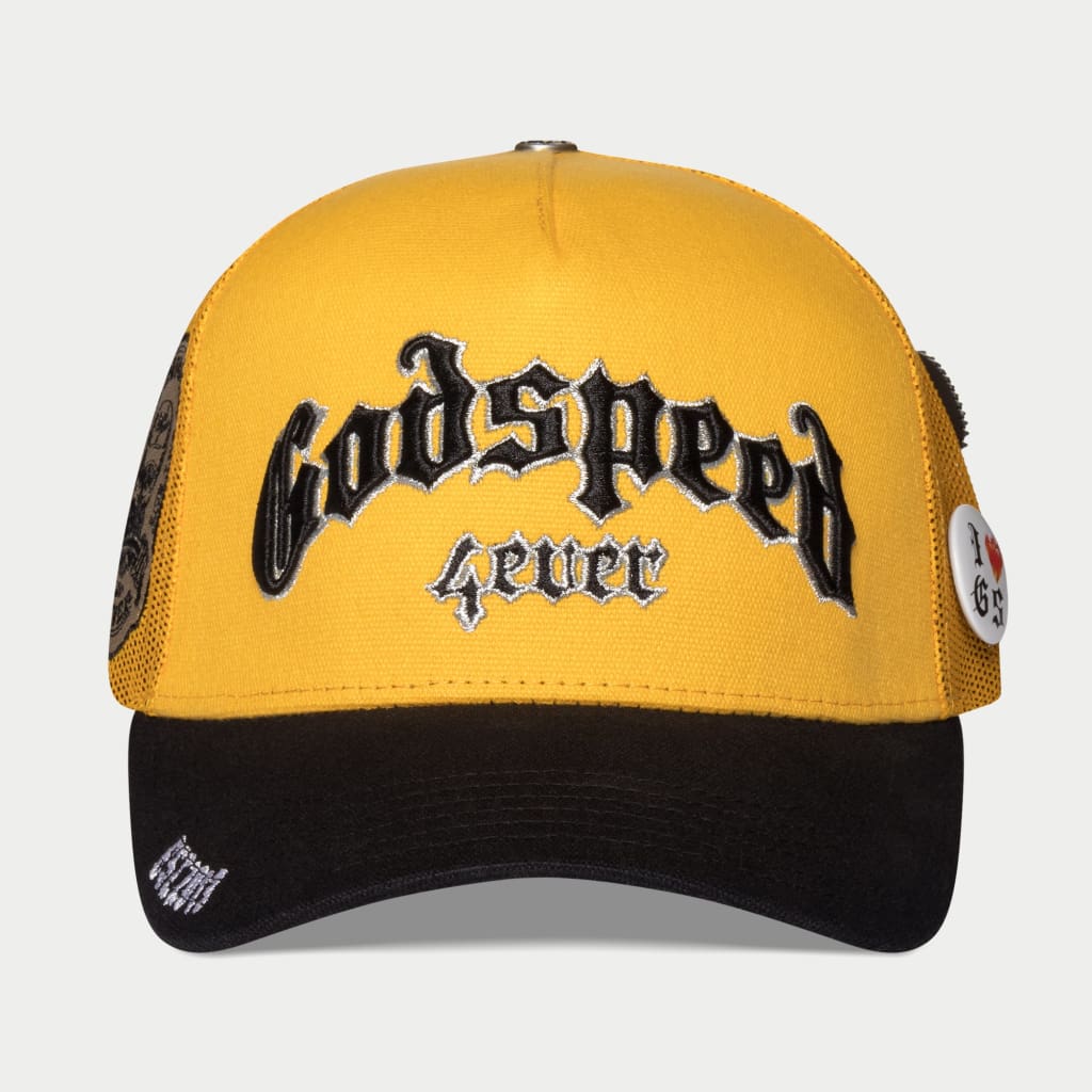 GODSPEED GS Forever Trucker Hat (YELLOW/BLACK)