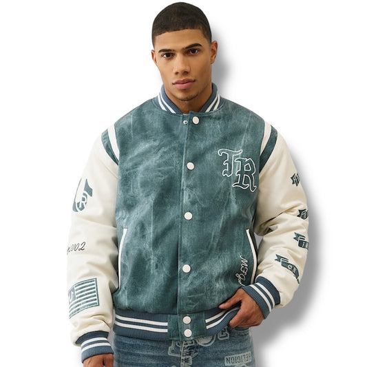 109881 TRUE RELIGION VARSITY JACKET