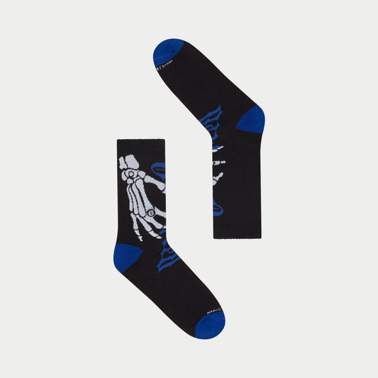 GODSPEED TEN TOES DOWN SOCKS (BLK/BLUE)