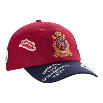 GODSPEED 'RUGBY HOME TEAM' DAD HAT(RED/NAVY)