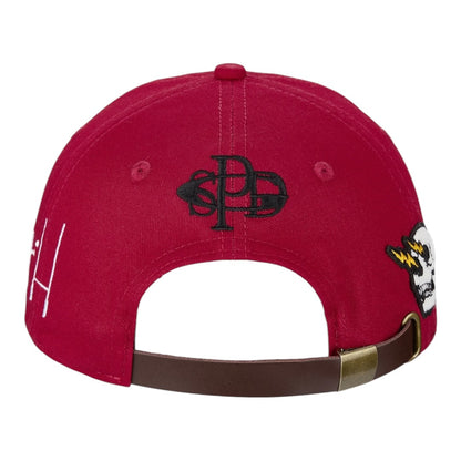 GODSPEED 'RUGBY HOME TEAM' DAD HAT(RED/NAVY)