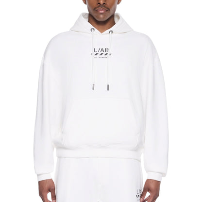 L/AB Off-White 'Core Diagonal' HOODIE (WHITE)