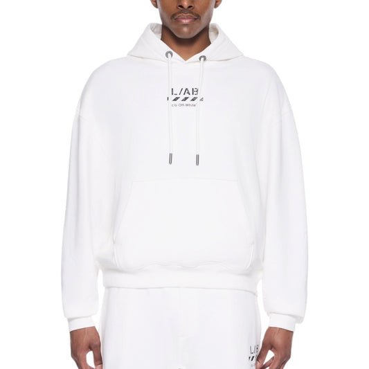 L/AB Off-White 'Core Diagonal' HOODIE (WHITE)