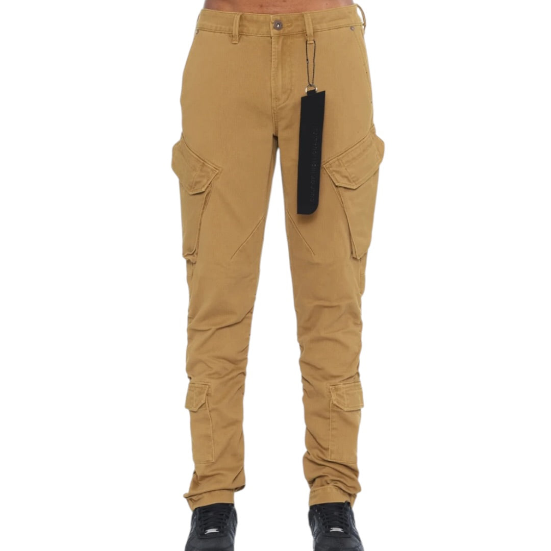 CULT 'ROCKER SLIM STRAIGHT 606' CARGOS (BROWN SUGAR)