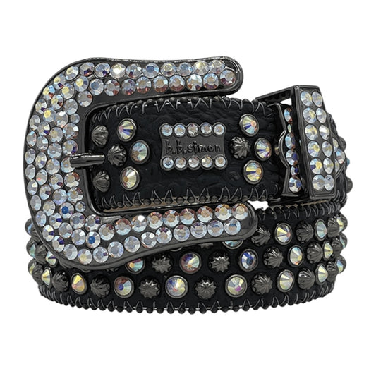 B.B. SIMON LAVASAN BELT(BLACK AB)