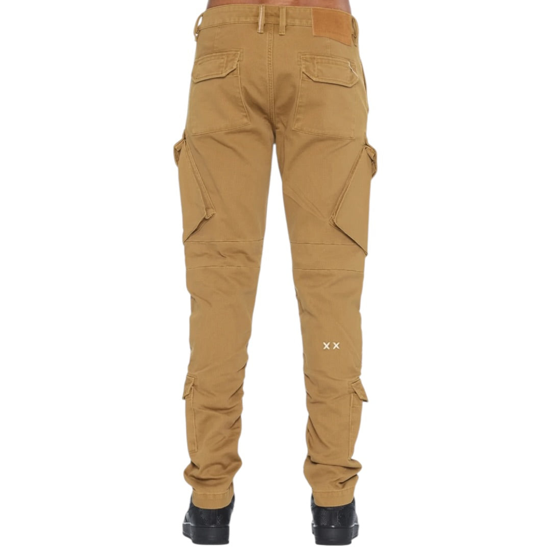 CULT 'ROCKER SLIM STRAIGHT 606' CARGOS (BROWN SUGAR)