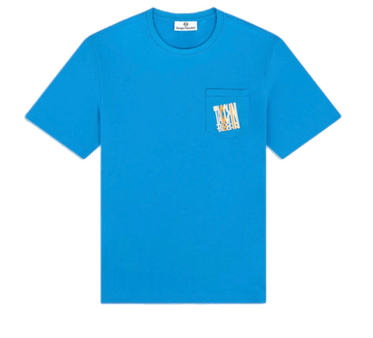 SERGIO TACCHINI  STS25M5114 217-FRBLU FRENCH BLUE URSO T SHIRT