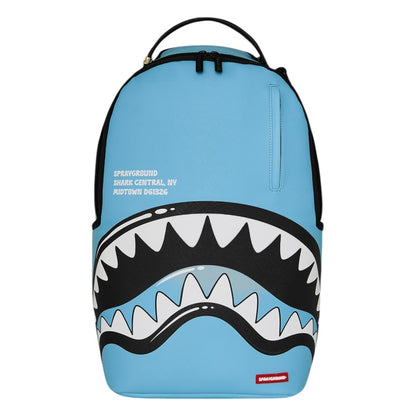 SPRAYGROUND SHARK CENTRAL BUBBLY BLUE BACKPACK