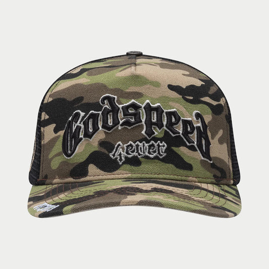 GODSPEED GS FOREVER TRUCKER HAT (Camo)