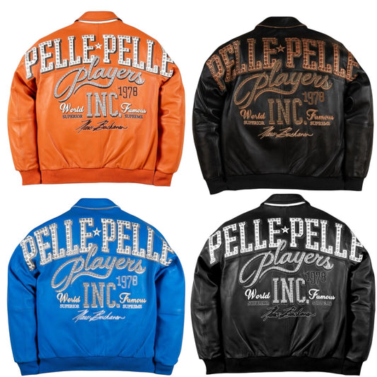 PELLE PELLE PLAYERS INC. LEATHER JACKET