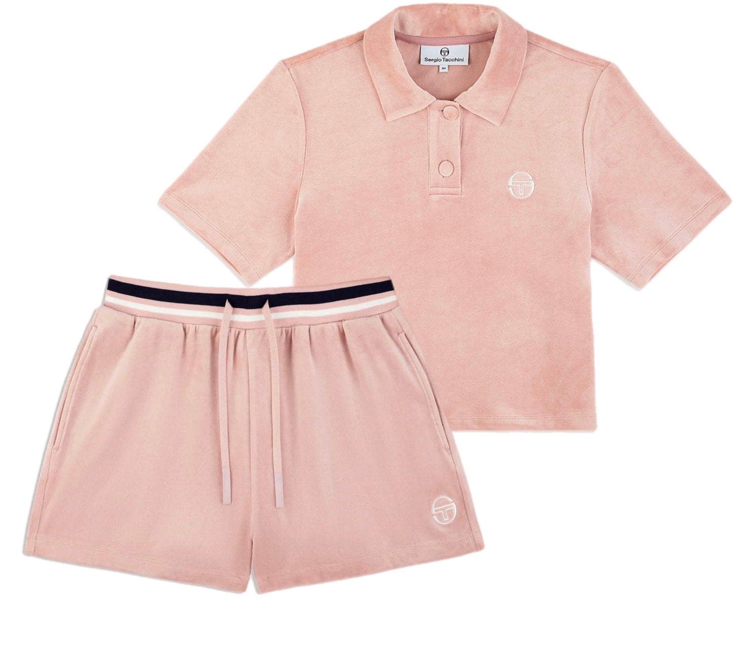 SERGIO TACCHINI WOMANS STS25W51052 SERGIO SHORT SET  MAUVE