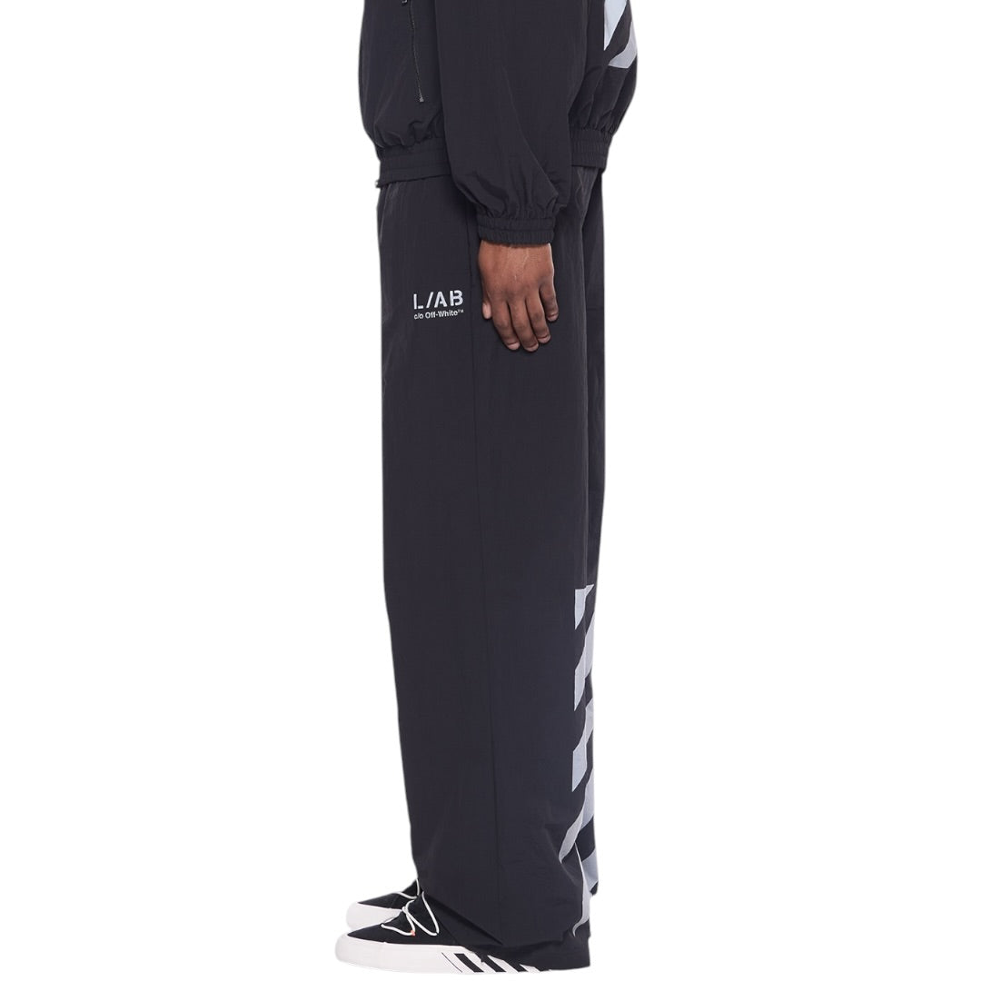 L/AB Off-White 'REFLECTIVE DIAG' PANTS