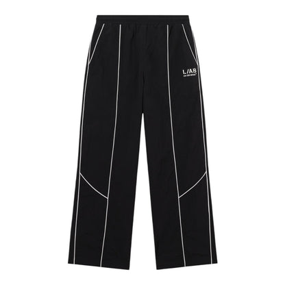 L/AB Off-White 'DIAGONAL' TRACK PANTS (BLACK)