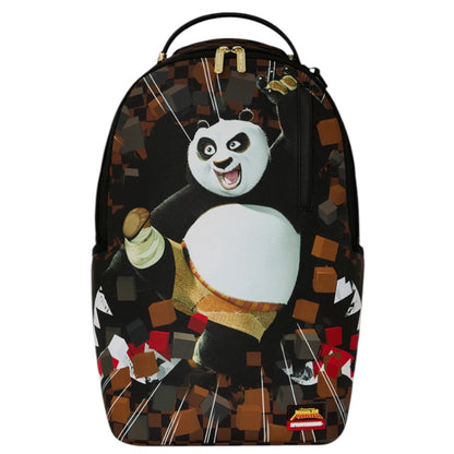 SPRAYGROUND KUNG FU PANDA PO CHECKER KARATE KICK BACKPACK