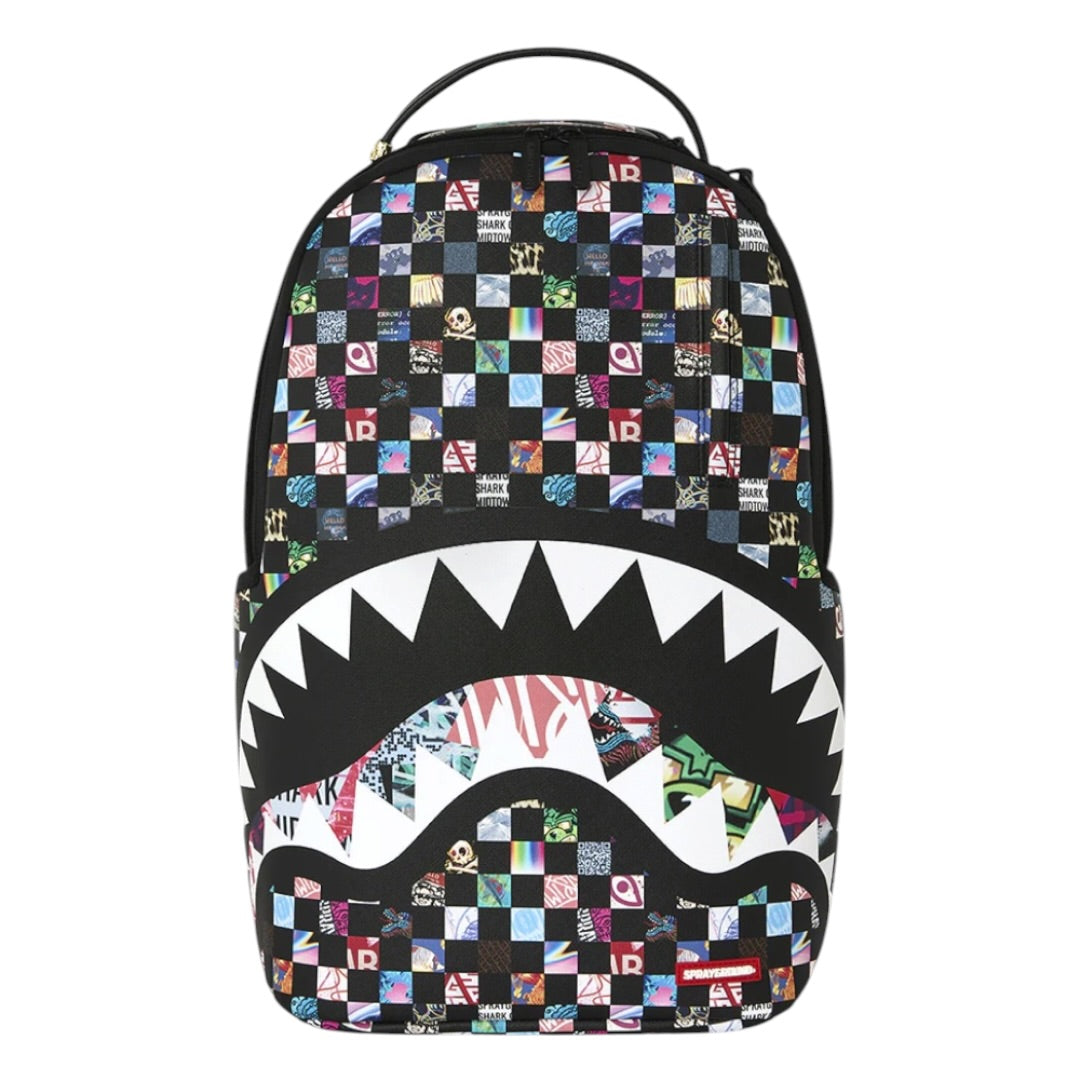 SPRAYGROUND CRAZY CHECK BACKPACK