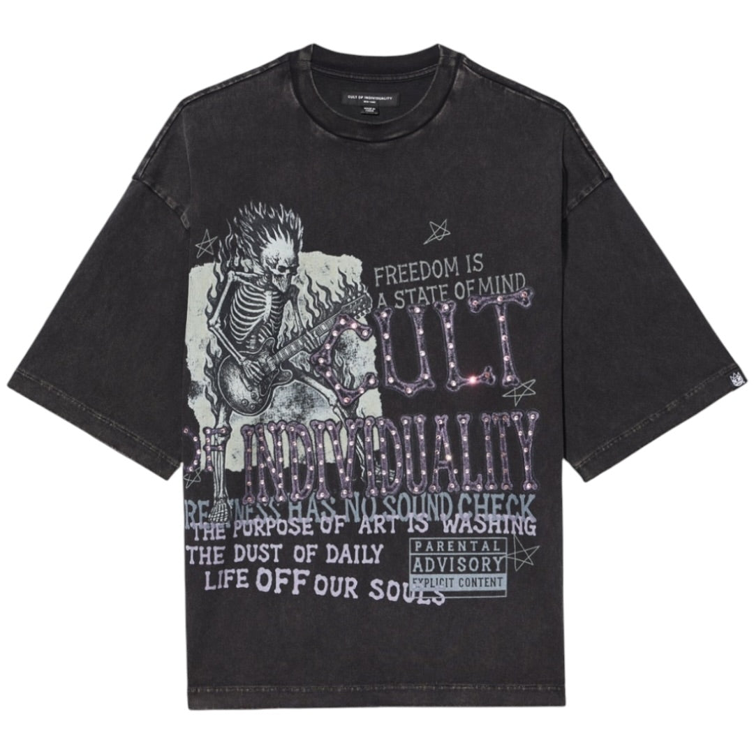 CULT OVERSIZED 'FREEDOM' T SHIRT