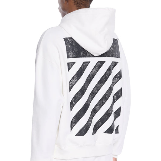 L/AB Off-White 'Core Diagonal' HOODIE (WHITE)