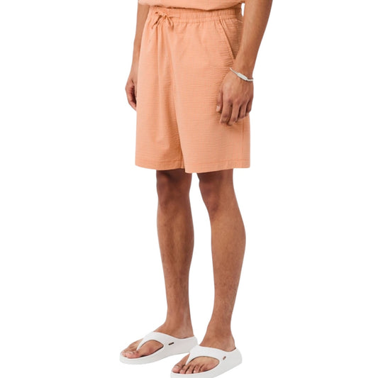 LACOSTE COTTON SEERSUCKER SHORTS