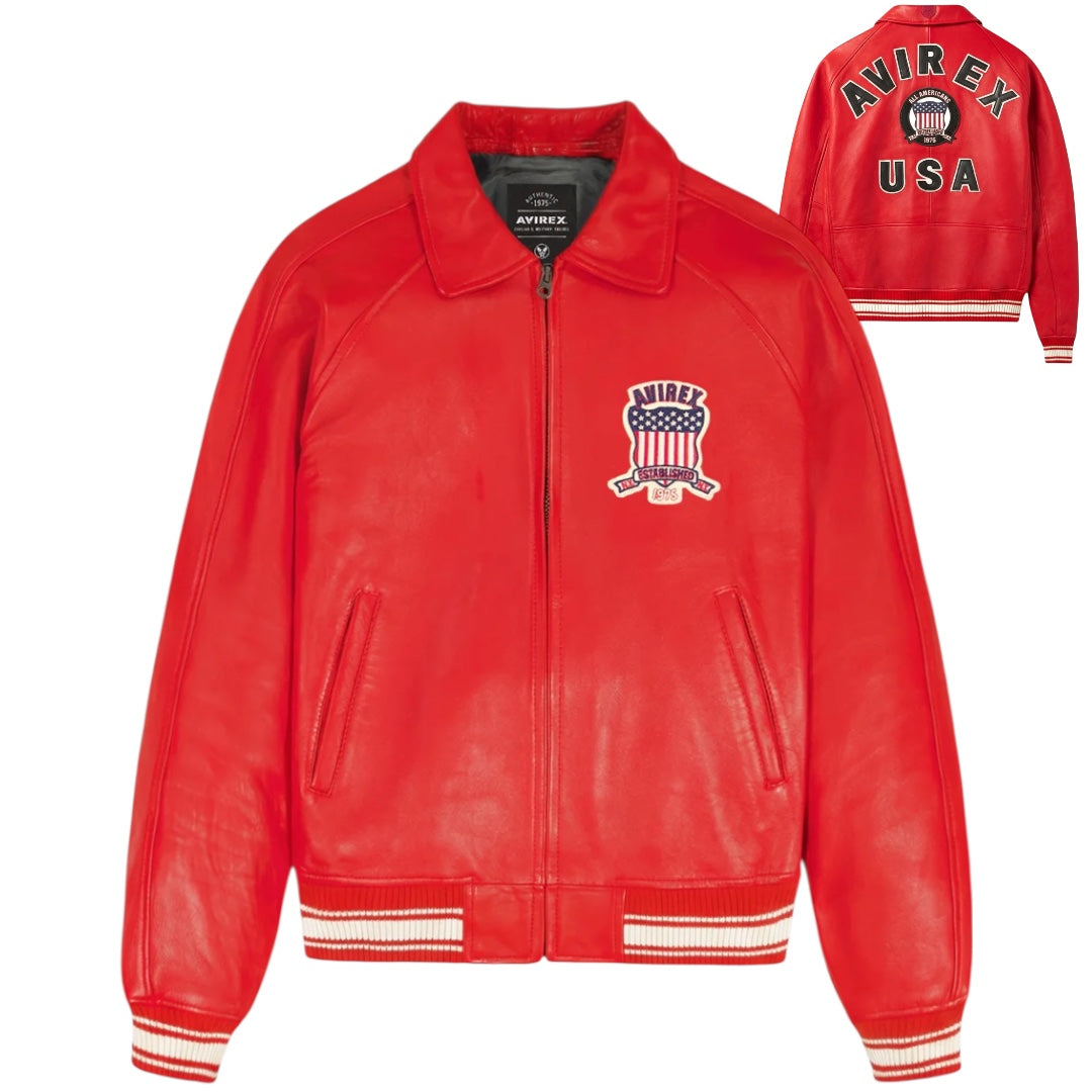 AVIREX ICON LEATHER JACKET