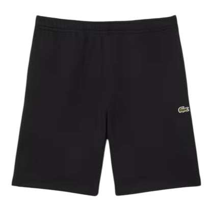 LACOSTE REGULAR FIT 'STRIPE' FLEECE SHORTS