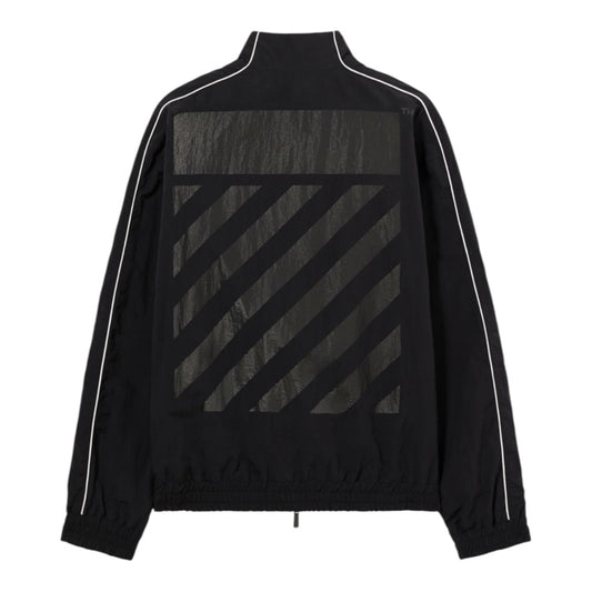 L/AB Off-White 'DIAGONAL' TRACK JACKET(BLACK)