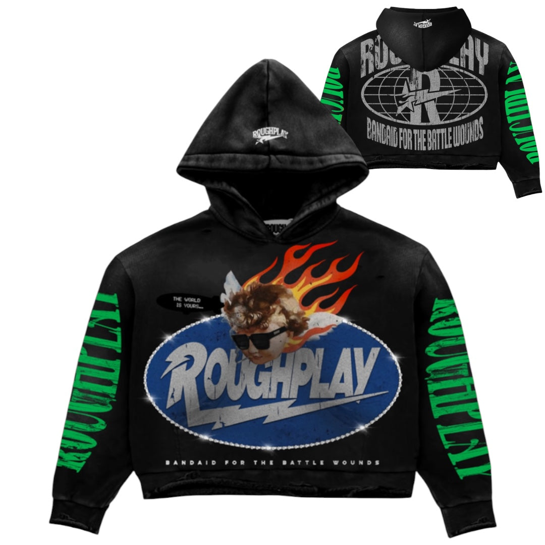 RoughPlay 'SOULBOY' HOODIE (BLACK)