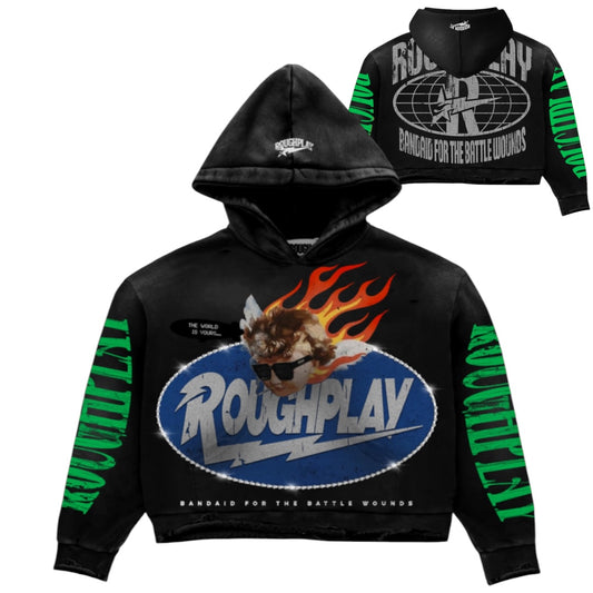 RoughPlay 'SOULBOY' HOODIE (BLACK)