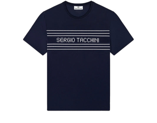 SERGIO TACCHINI  STS25M51145 SERGIO REMO T SHIRT MARITIME BLUE