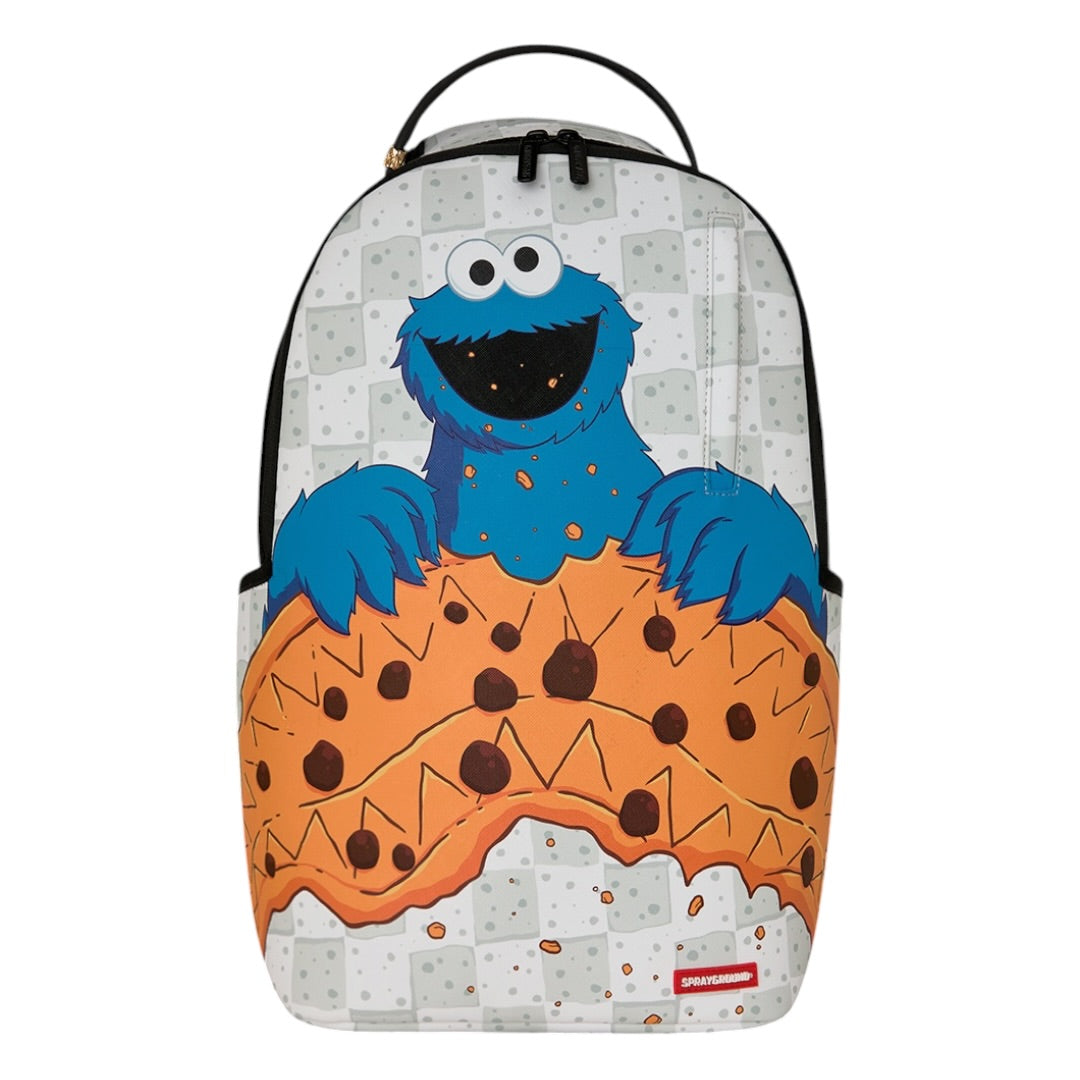 SPRAYGROUND SESAME STREET COOKIE MONSTER SHARK BACKPACK