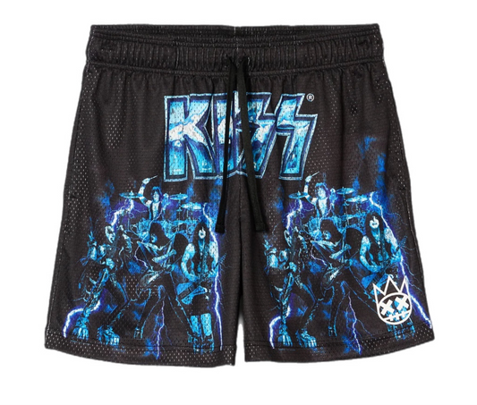 CULT OF INDIVIDUALITY 625A5-MS71D MESH SHORTS KISS