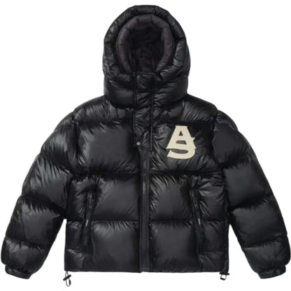 ALPHASTYLE 'KUDU' DOUBLE HOOD JACKET| BLACK/GREY