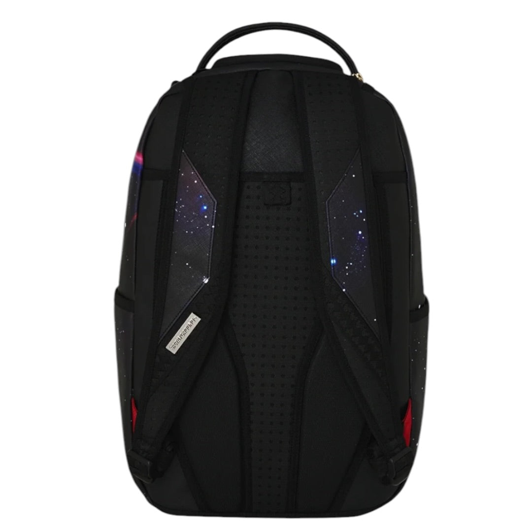 SPRAYGROUND MARVEL AVENGERS SILVER SURFER COMIC DESIGN COLLAGE WITH EMBOSSED SHARK BACKPACK