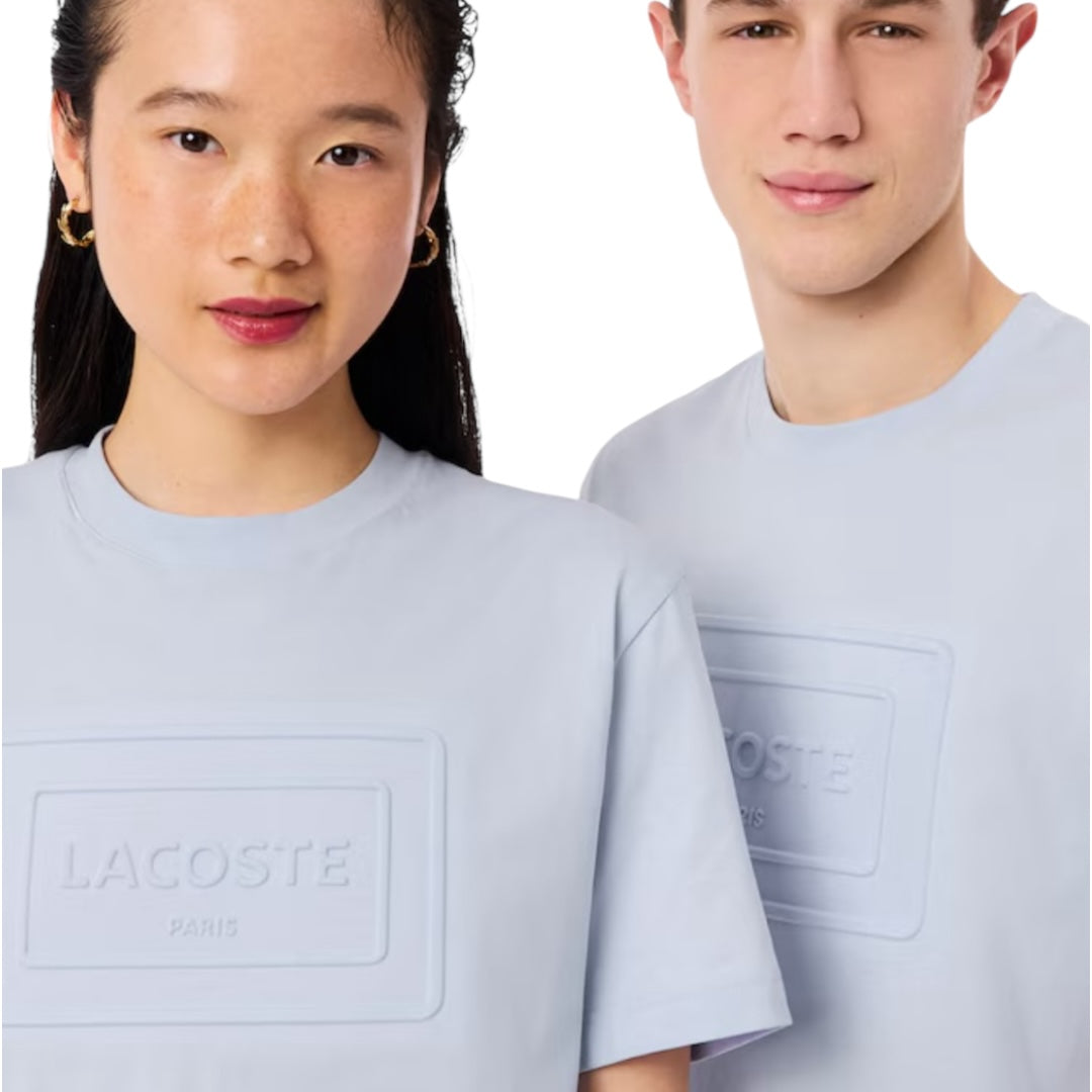 LACOSTE UNISEX EMBROIDERED T-SHIRT