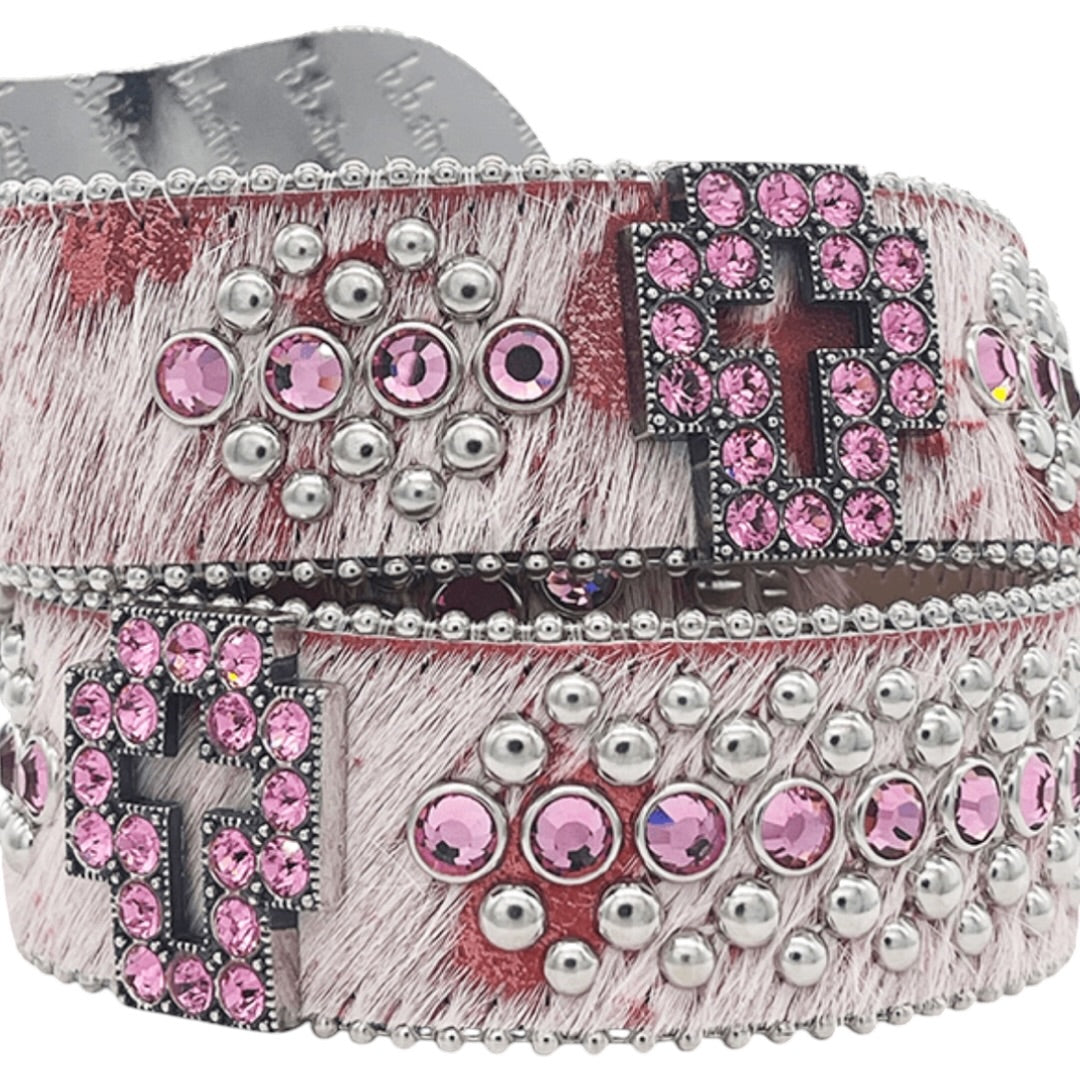 B.B. SIMON ZAFIRAH BELT(LIGHT PINK)