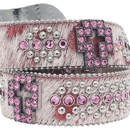 B.B. SIMON ZAFIRAH BELT(LIGHT PINK)