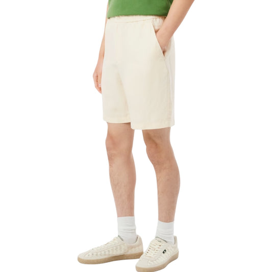 LACOSTE REGULAR FIT LINEN SHORTS