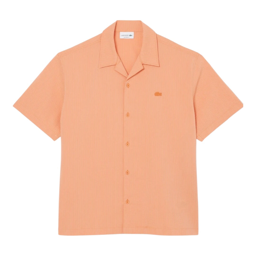 LACOSTE RELAXED FIT SEERSUCKER SHIRT