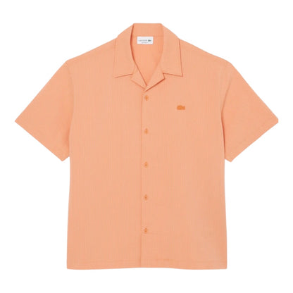 LACOSTE RELAXED FIT SEERSUCKER SHIRT