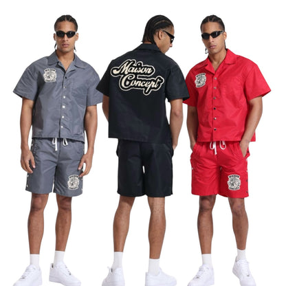 CONCEPT DENIM 'MAISON CONCEPT' SHORT SET