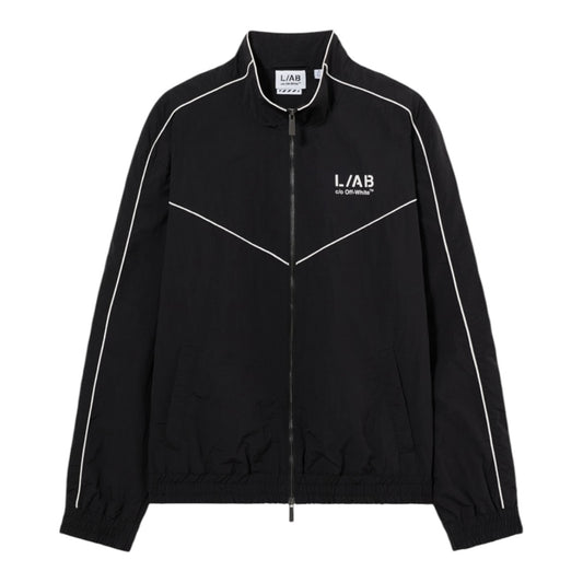 L/AB Off-White 'DIAGONAL' TRACK JACKET(BLACK)