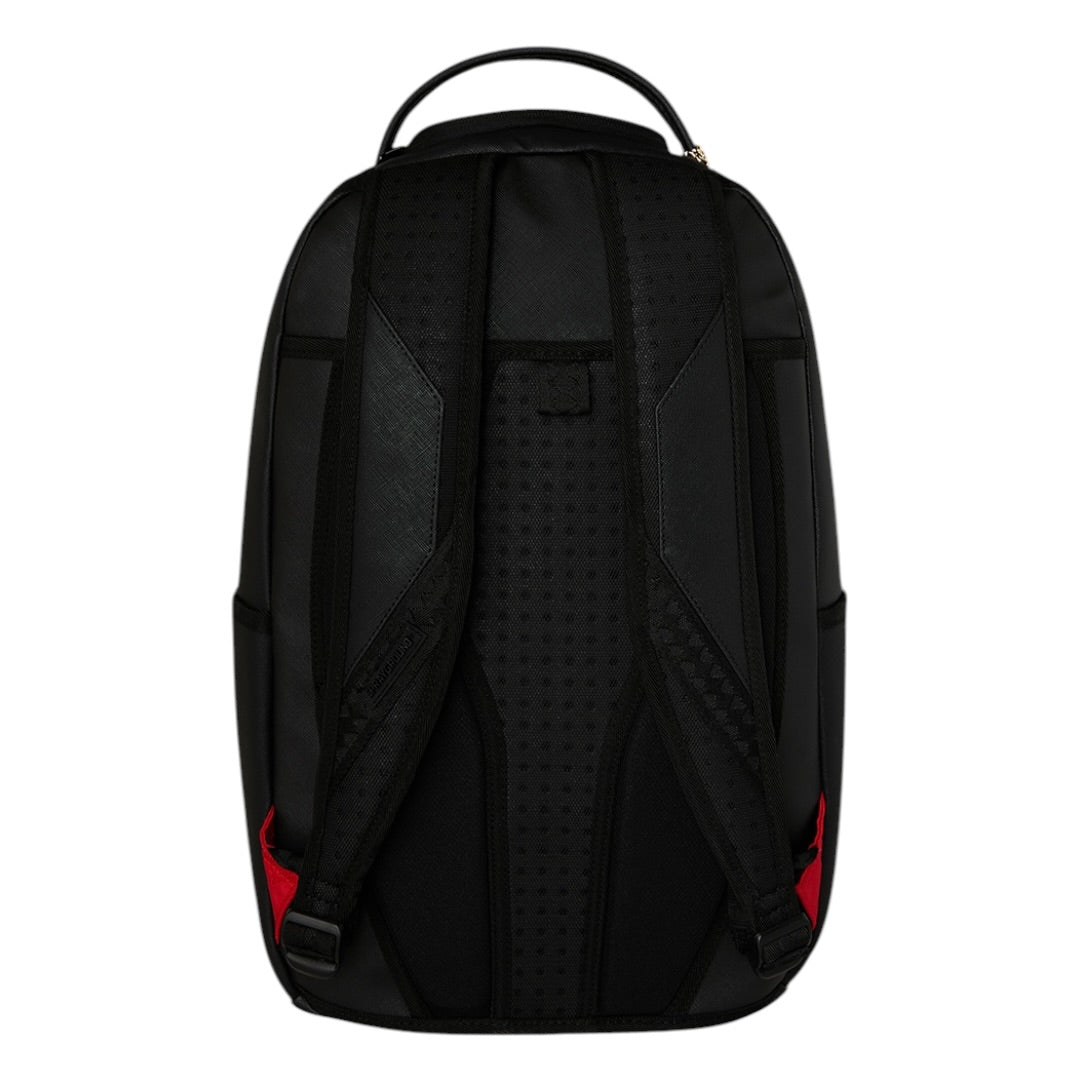 SPRAYGROUND BLACKED OUT EMBOSSED GOLD TOOTH BACKPACK