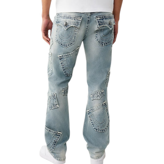 TRUE RELGION RICKY SUPER T MULTI-POCKET STRAIGHT JEAN