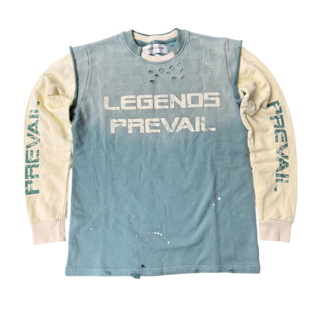 LEGENDS PREVAIL 'TWOFER' CREWNECK SWEATER (MINT)