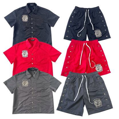 CONCEPT DENIM 'MAISON CONCEPT' SHORT SET