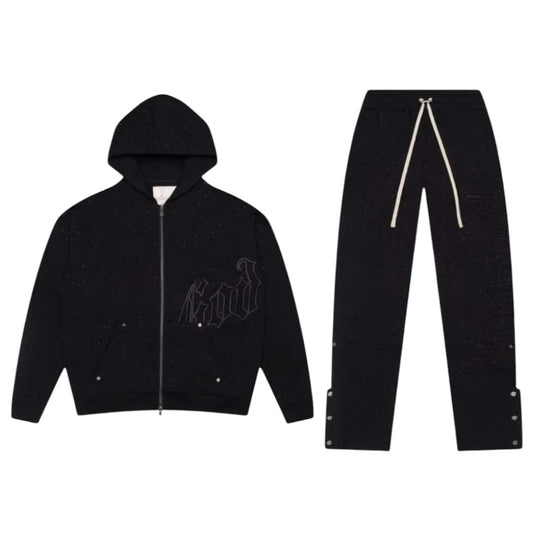 GODSPEED 'OG LOGO VVS' SWEATSUIT V2(BLACK)