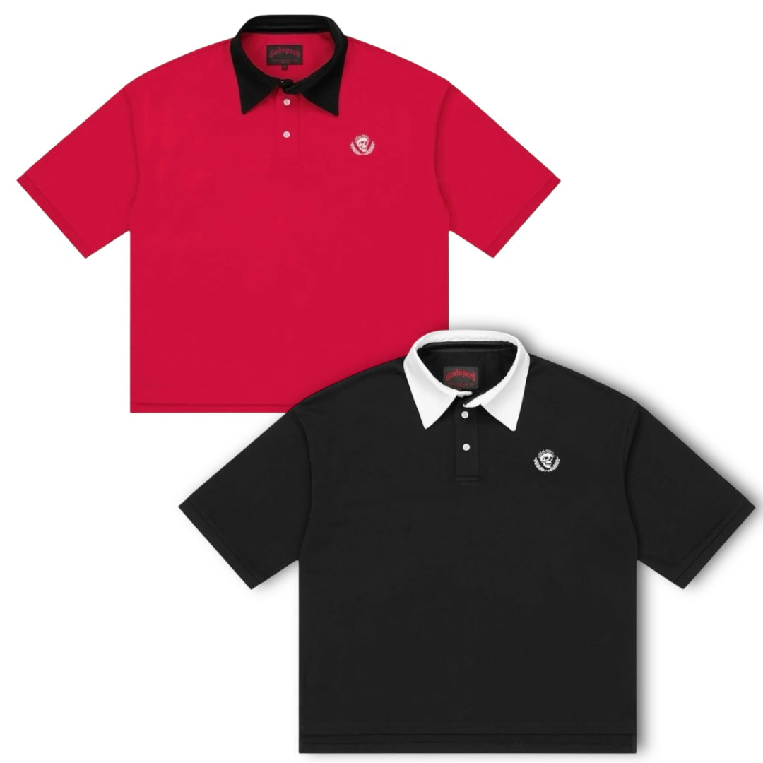 GODSPEED 'VICTOR MINIMAL' CREST POLO
